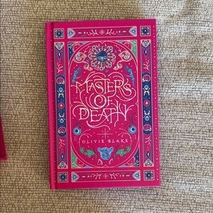 Olivia Blake 'Masters of Death' Red Hardcover Book